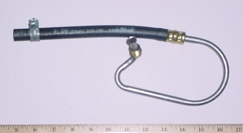 Power Steering Return Hose, 9 Inch Length for Ground Support Equipment