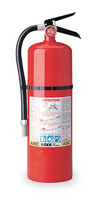 EXTINGUISHER, FIRE 10-LBS-4T889