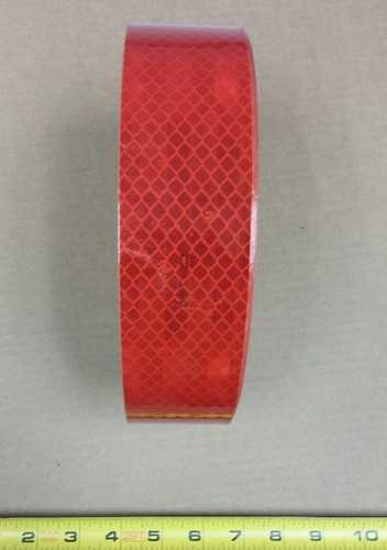 Red Conspicuity Tape 2 x 150 ft for Aviation Ground Support Equipment
