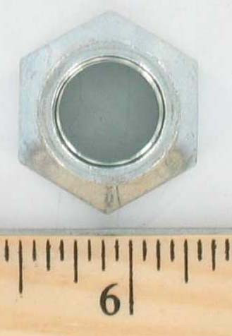 Hex Nut 3/4-16 Left-Hand Thread for Aviation Ground Support Equipment