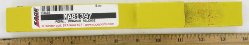 Pedal Drawbar Release for Aviation Ground Support Equipment