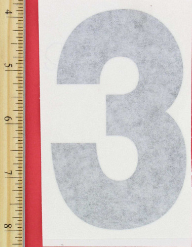 DECAL NUMBER-4IN3BLK