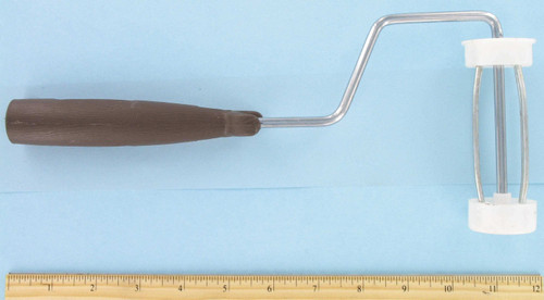 Handle with 4-Inch Roller for Aviation Ground Support Equipment