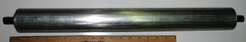 Roller 23in with Spring Loaded Shaft for Aviation Ground Support Equipment