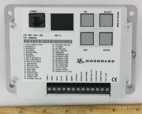 Controller Governor Engine for Aviation Ground Support Equipment