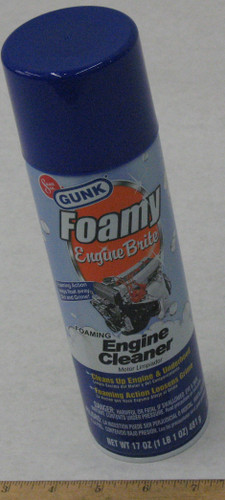 Foamy Engine Brite 17oz Aerosol Cleaner for Aviation Ground Support Equipment
