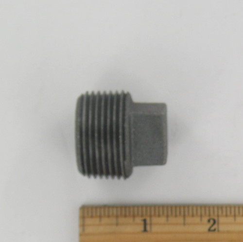Plug, Pipe Square Head 1 Inch NPT for Aviation Ground Support Equipment