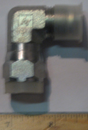 Hydraulic Elbow Fitting #8 JIC 90 Degree for Aviation Ground Support Equipment