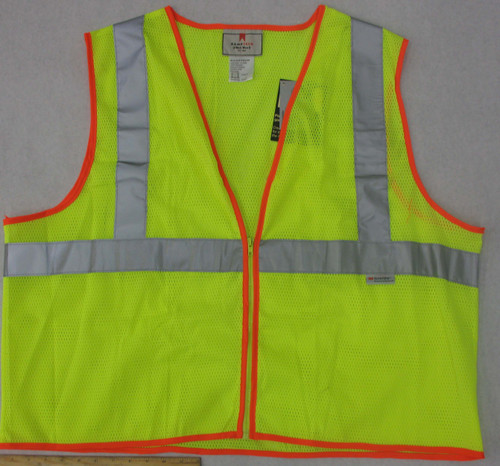 VEST, SAFETY XXXL W/REFLECTIVE TAPE-V200XXXL