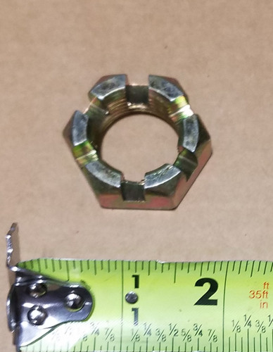 NUT, CASTLE 1-14 THIN-46125IMP