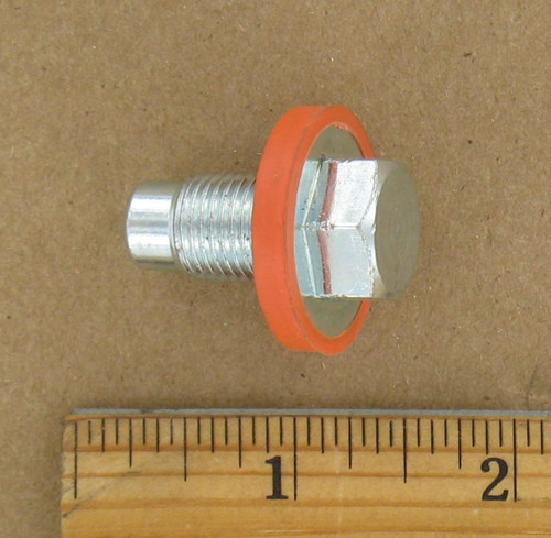 Oil Drain Plug with Seal for Aviation Ground Support Equipment