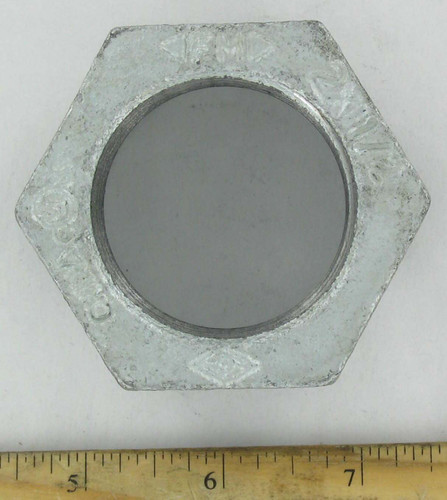 Bushing Hex 2 x 1.5 Inch Galvanized for Ground Support Equipment
