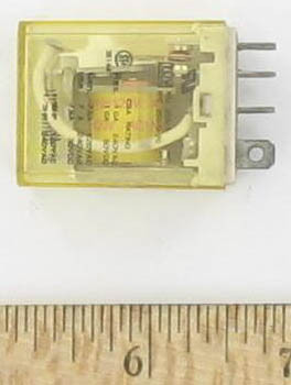 RELAY, 110/120 VOLT AC DPDT 10 AMP-RH2BUAC110120V