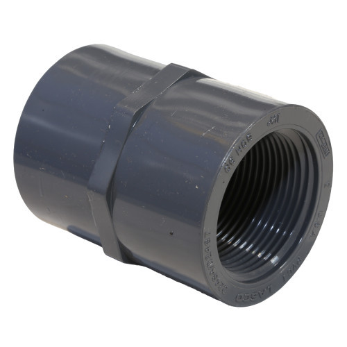 Coupling Threaded 1-1/4 Inch NPT x NPT for Ground Support Equipment