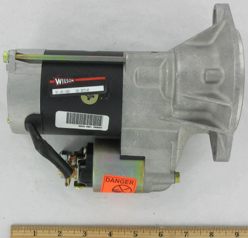 Wilson Remanufactured 12V Starter Motor for Aviation Ground Support Equipment