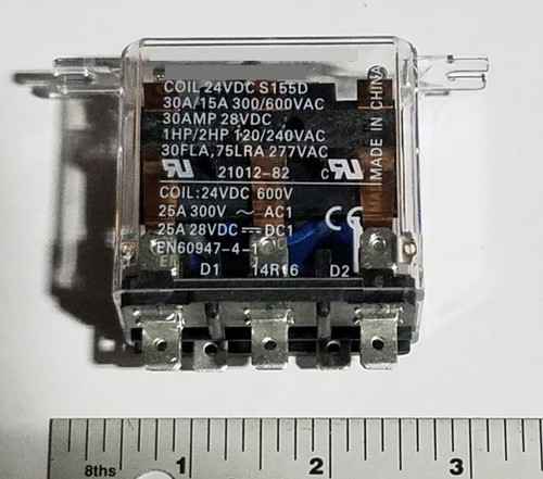 Relay 3 Pole 24 VDC for Aviation Ground Support Equipment