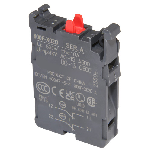 BLOCK, CONTACT 2 NC DUAL CIRCUIT Ground Support Equipment Part