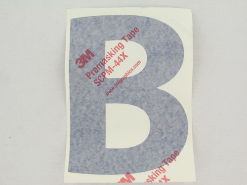 LETTER, B 10IN DELTA BLUE-10INDELTABLUEB