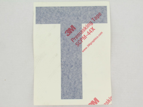 LETTER T 10IN Delta Blue for Aviation Ground Support Equipment