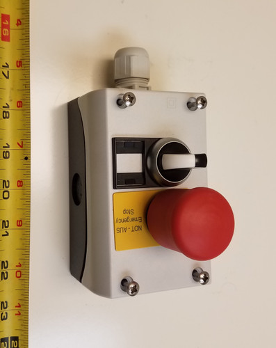 Emergency Off Switch for Aviation Ground Support Equipment