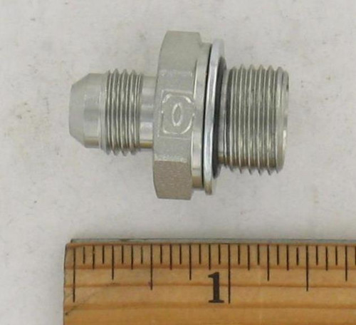 Fitting MJ9/16-M18X1.5 with Seal for Aviation Ground Support Equipment