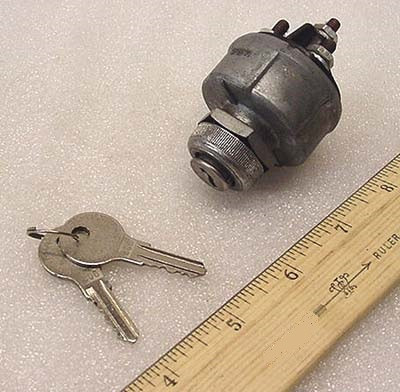 Switch, Keyed Ignition with 4 Positions for Aviation Ground Support Equipment