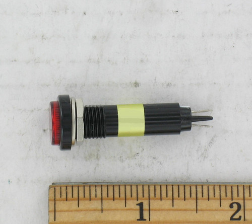 LAMP, INDICATOR LED PANEL MOUNT RED 6V-6103132120F