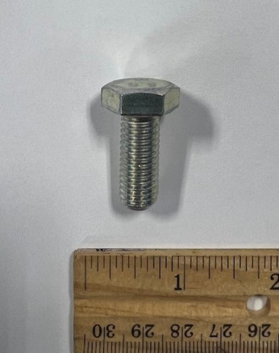 M10-1.5x25mm Hex Bolt 8.8 Zinc Plated DIN933 for Aviation Ground Support Equipment