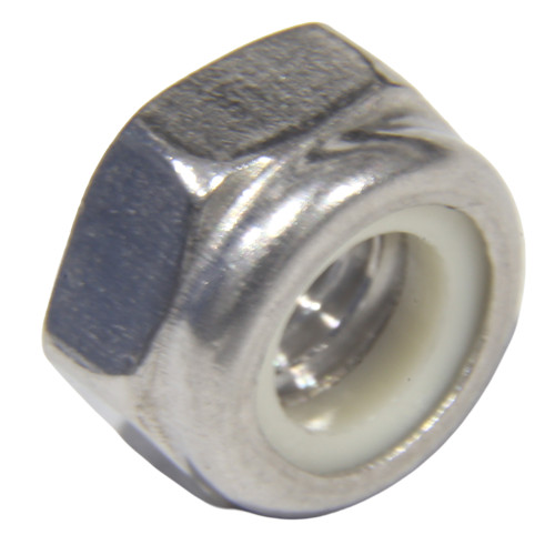 LOCKNUT, Nylon M6-1 Zinc Plated for Aviation Ground Support Equipment