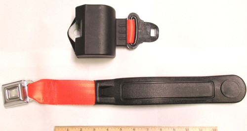 Seatbelt 69in Retractable Orange for Aviation Ground Support Equipment