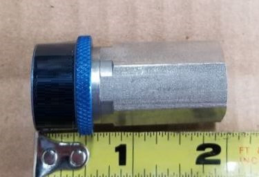 Coupler 1/4 Inch Female Stainless Steel Quick Disconnect for Ground Support Equipment