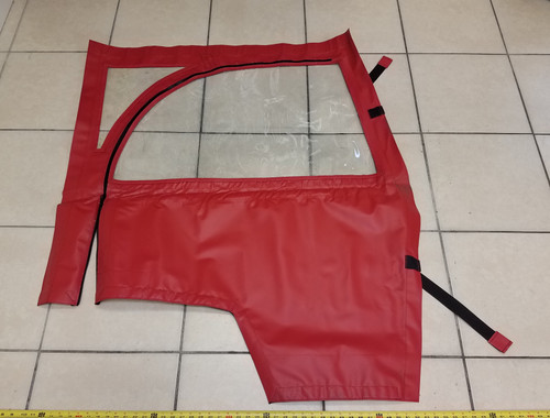 Door Vinyl Right Hand CT40 Red for Aviation Ground Support Equipment