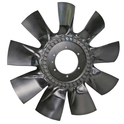 Electric Clutch Fan with 9-Blade CW Rotation for Ground Support Equipment