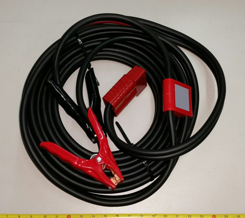 Clamp Cable 1/0 800A Red Plug Assembly for Aviation Ground Support Equipment