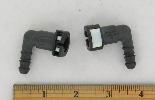 Retaining Clip for 5/16 Inch Fuel Line, 90 Degree Angle, Aviation GSE Part