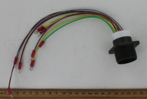 Receptacle with Wiring for Aviation Ground Support Equipment