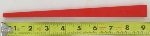 Scraper 9in x 3/4in Red Celcon Plastic Ground Support Equipment Part