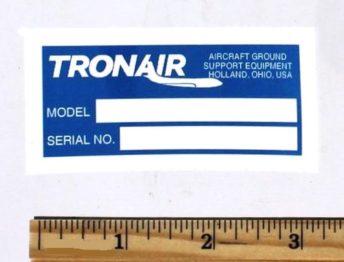 LABEL Unit Towbar for Aviation Ground Support Equipment
