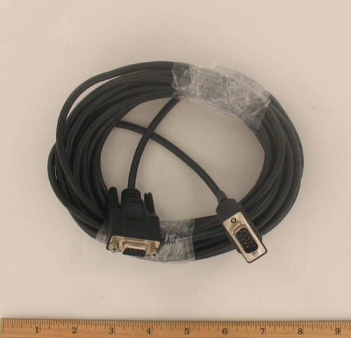 Cable DB9 Male to Female, 25 Feet Length for Ground Support Equipment