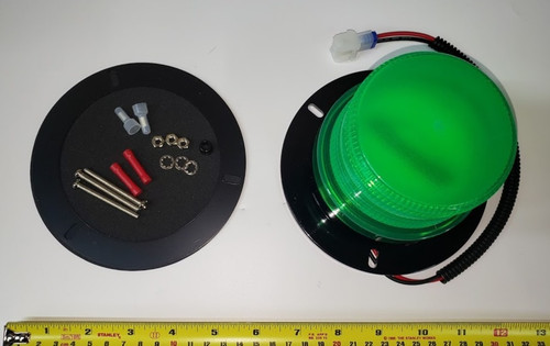 Green Flashing Light for Aviation Ground Support Equipment