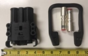 Plug 320A 95mm with Handle for Aviation Ground Support Equipment