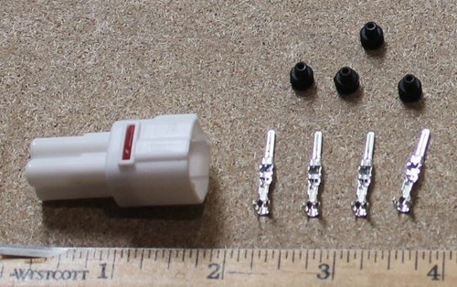 Connector, 4 Pin for Aviation Ground Support Equipment