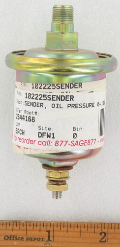 SENDER, OIL PRESSURE 0-100 PSI