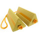 5x5x12 Yellow Chock Pair for Ground Support Equipment