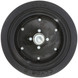 WHEEL- 12X4 SOLID TIRE W/ HUB-15F3288