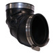 Air Cleaner Elbow 90° Rubber with Clamp for Ground Support Equipment