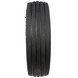 RAMPTECH SolidPlus 400x8 Tire - 2 Stage, 3 3/8 Hub Pilot, White Wheel