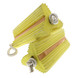 Yellow Chock Set 6x15 with Rope for Ground Support Equipment