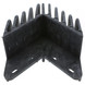 Heavy-Duty Black Corner Bumper Guard for TLD GPU and WASP Baggage Cart Equipment | GSE Parts