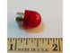 Red Lens Cap for NMC-Wollard Equipment - Compatible with Passenger Stairs, Conveyor Belt Loaders, and Maintenance Lifts